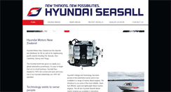 Desktop Screenshot of hyundaiseasall.co.nz